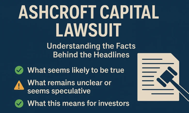 ashcroft capital lawsuit