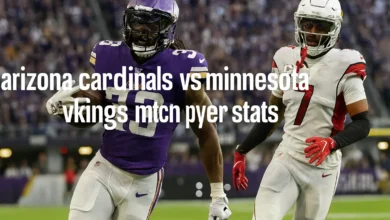 arizona cardinals vs minnesota vikings match player stats