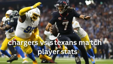 chargers vs texans match player stats